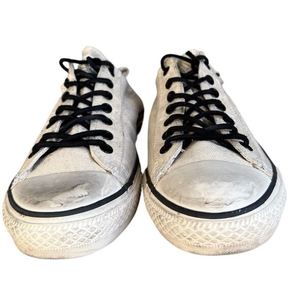 Converse X John Varvatos Cream Cap Toe Sneakers Men’s Size 12 142951C - Picture 6 of 10